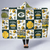 It's Good To Be A Green Bay Packers Fan Hooded Blanket