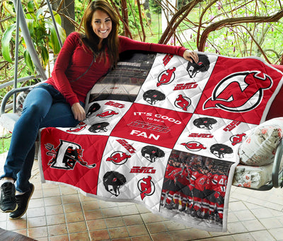 It's Good To Be A New Jersey Devils Fan Quilt