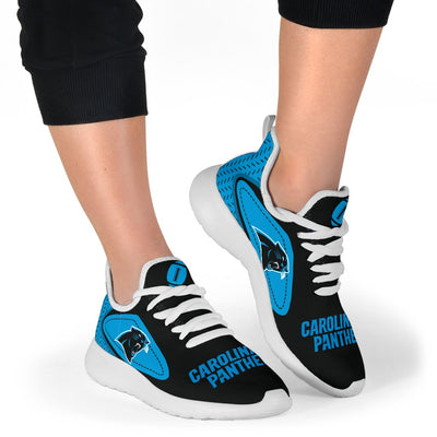 Legend React Carolina Panthers Mesh Knit Sneakers