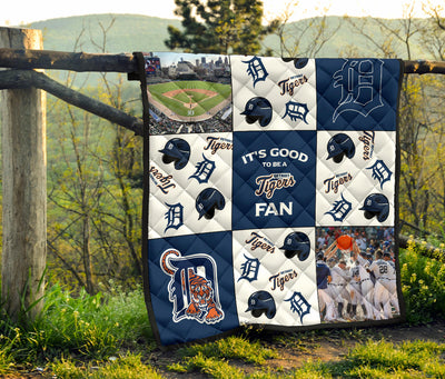 It's Good To Be A Detroit Tigers Fan Quilt