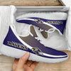 New Style Top Logo Baltimore Ravens Mesh Knit Sneakers