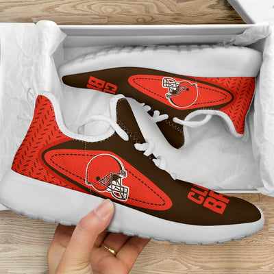 Legend React Cleveland Browns Mesh Knit Sneakers