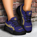 Edition Chunky Sneakers With Line Baltimore Ravens Shoes