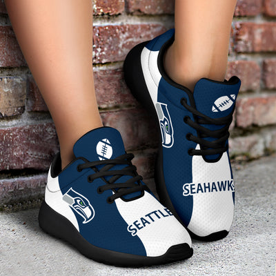 Special Sporty Sneakers Edition Seattle Seahawks Shoes