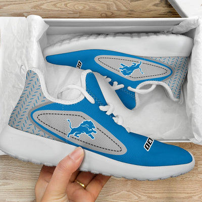 Legend React Detroit Lions Mesh Knit Sneakers