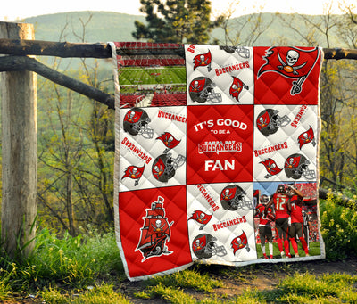 It's Good To Be A Tampa Bay Buccaneers Fan Quilt