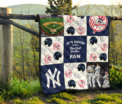 It's Good To Be A New York Yankees Fan Quilt