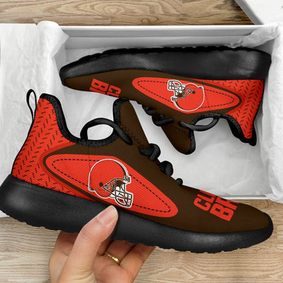 Legend React Cleveland Browns Mesh Knit Sneakers