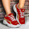 Edition Chunky Sneakers With Line San Francisco 49ers Shoes