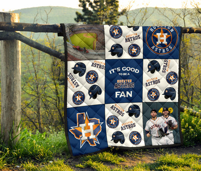 It's Good To Be A Houston Astros Fan Quilt