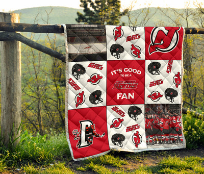 It's Good To Be A New Jersey Devils Fan Quilt