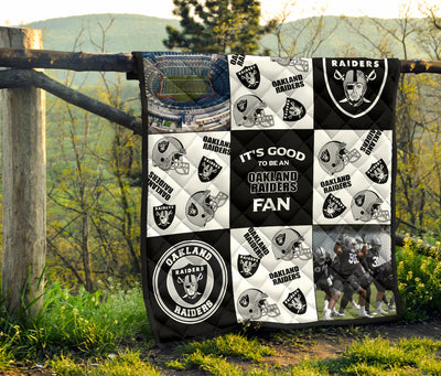 It's Good To Be An Oakland Raiders Fan Quilt