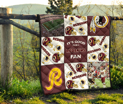 It's Good To Be A Washington Redskins Fan Quilt