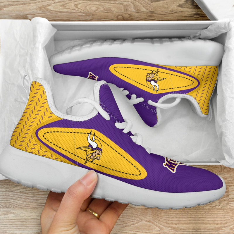 Legend React Minnesota Vikings Mesh Knit Sneakers