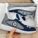 Legend React Winnipeg Jets Mesh Knit Sneakers