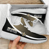 New Style Top Logo New Orleans Saints Mesh Knit Sneakers