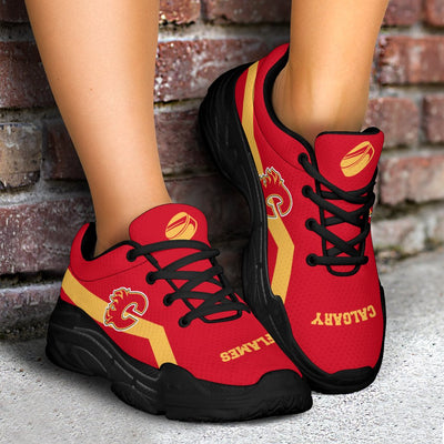Edition Chunky Sneakers With Line Calgary Flames Shoes