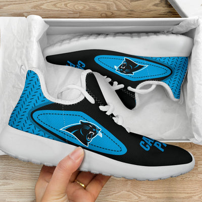 Legend React Carolina Panthers Mesh Knit Sneakers