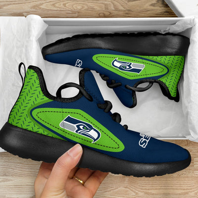 Legend React Seattle Seahawks Mesh Knit Sneakers