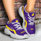 Edition Chunky Sneakers With Line LSU Tigers Shoes