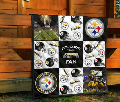 It's Good To Be A Pittsburgh Steelers Fan Quilt