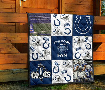 It's Good To Be An Indianapolis Colts Fan Quilt