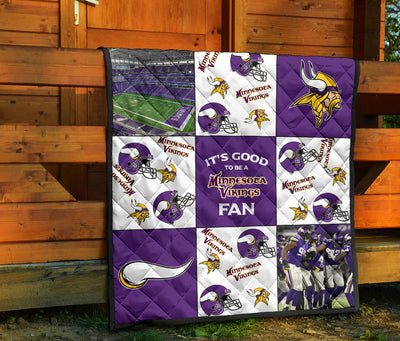 It's Good To Be A Minnesota Vikings Fan Quilt