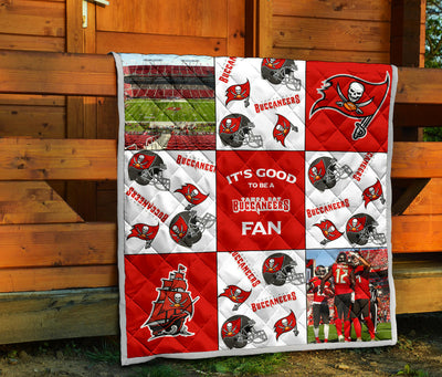 It's Good To Be A Tampa Bay Buccaneers Fan Quilt