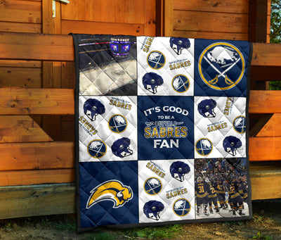 It's Good To Be A Buffalo Sabres Fan Quilt