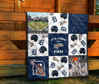 It's Good To Be A Detroit Tigers Fan Quilt