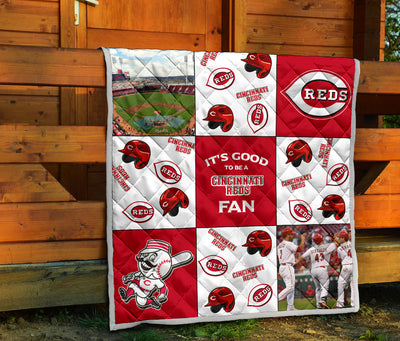 It's Good To Be A Cincinnati Reds Fan Quilt