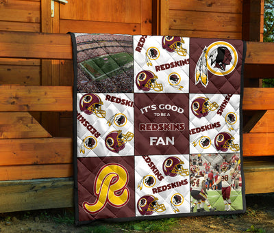 It's Good To Be A Washington Redskins Fan Quilt