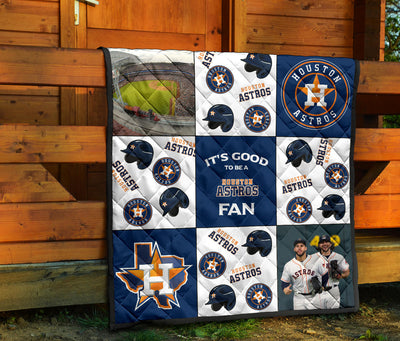 It's Good To Be A Houston Astros Fan Quilt