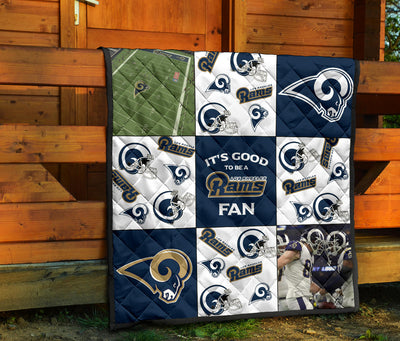 It's Good To Be A Los Angeles Rams Fan Quilt