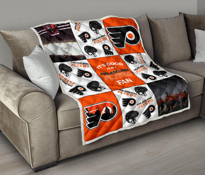 It's Good To Be A Philadelphia Flyers Fan Quilt