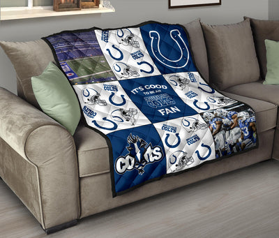 It's Good To Be An Indianapolis Colts Fan Quilt