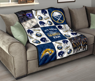 It's Good To Be A Buffalo Sabres Fan Quilt