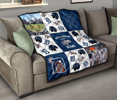 It's Good To Be A Detroit Tigers Fan Quilt