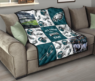 It's Good To Be A Philadelphia Eagles Fan Quilt