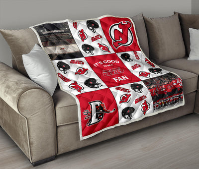 It's Good To Be A New Jersey Devils Fan Quilt