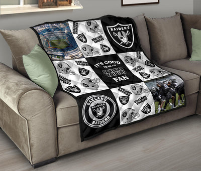 It's Good To Be An Oakland Raiders Fan Quilt