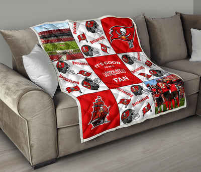 It's Good To Be A Tampa Bay Buccaneers Fan Quilt