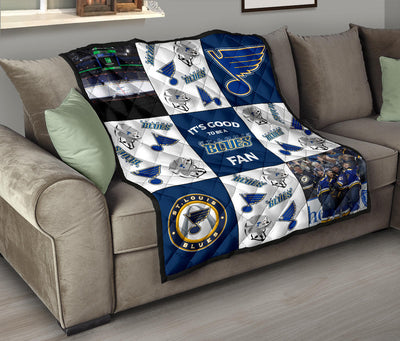 It's Good To Be A St. Louis Blues Fan Quilt