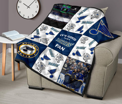 It's Good To Be A St. Louis Blues Fan Quilt