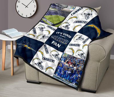 It's Good To Be A Los Angeles Chargers Fan Quilt