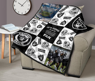 It's Good To Be An Oakland Raiders Fan Quilt