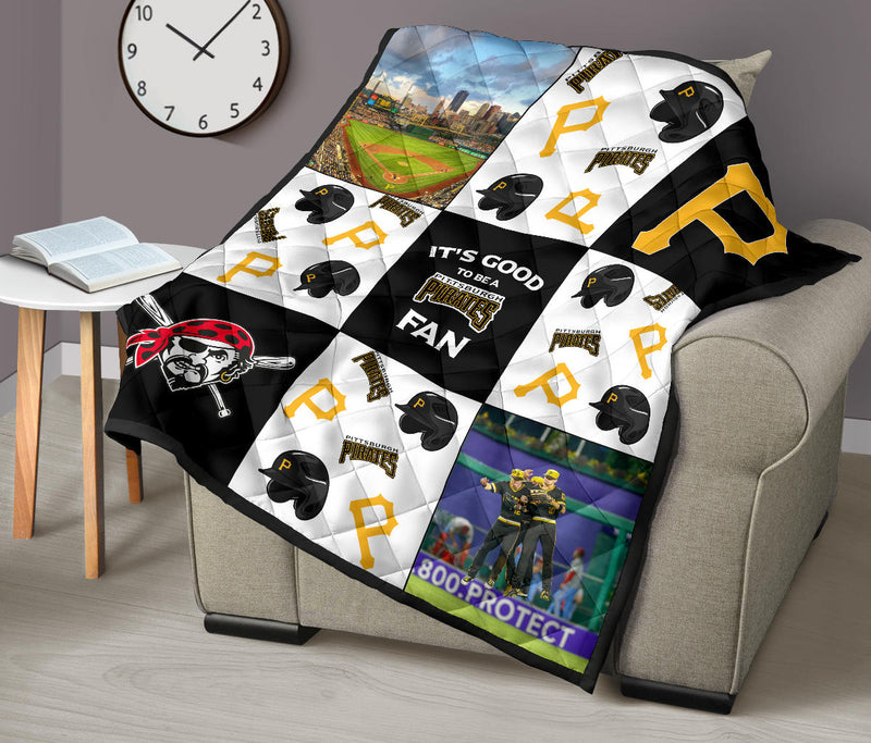 It's Good To Be A Pittsburgh Pirates Fan Quilt