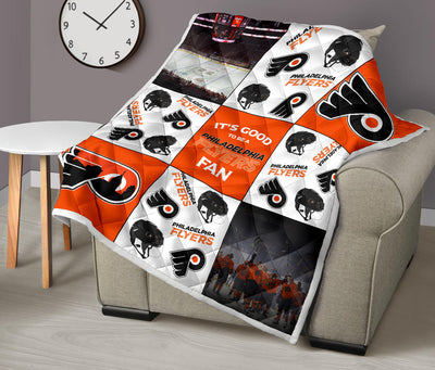 It's Good To Be A Philadelphia Flyers Fan Quilt