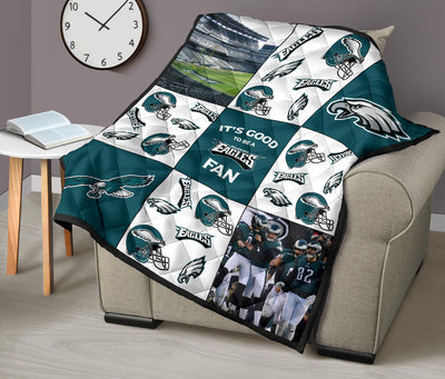 It's Good To Be A Philadelphia Eagles Fan Quilt