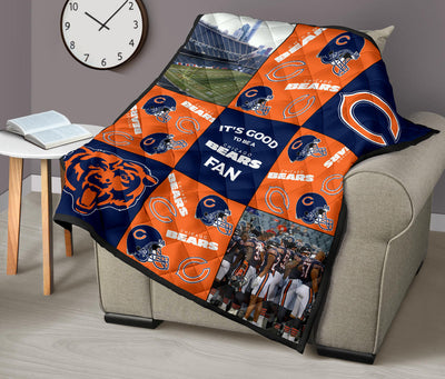 It's Good To Be A Chicago Bears Fan Quilt